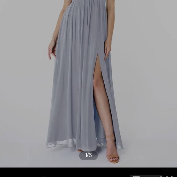 ❤️🔥3/$18 Azazie Dusty Lavender Custom Bridesmaid Dress - Picture 5 of 13